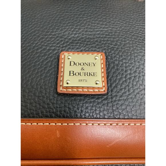 NWOT Dooney & Bourke Satchel Women’s One Size Pebbled Leather Zipper Two Handles - Picture 11 of 11